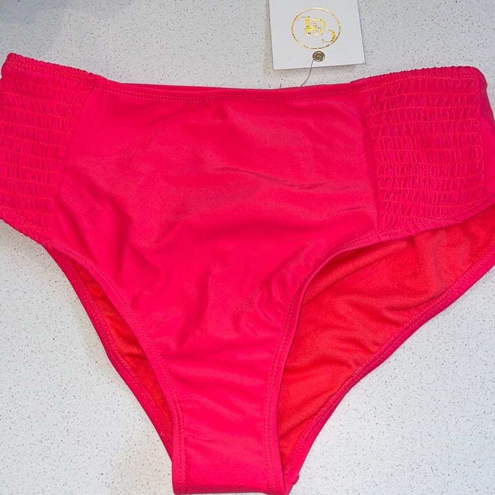 NWT - coral bikini bottoms